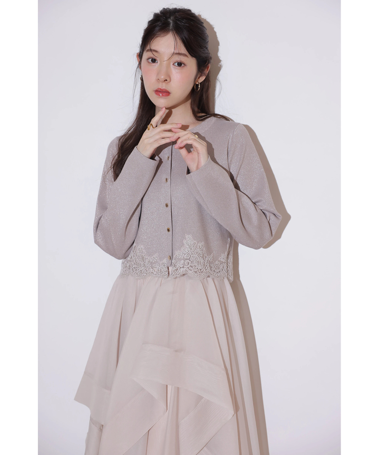 Rirandture(リランドチュール) |レースヘムラメカーディガン