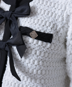 Rirandture(リランドチュール) |〈MARIEBELLEコラボ〉Ribbon tweed Knit