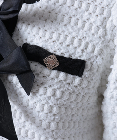 Rirandture(リランドチュール) |〈MARIEBELLEコラボ〉Ribbon tweed Knit