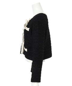 Rirandture(リランドチュール) |〈MARIEBELLEコラボ〉Ribbon tweed Knit