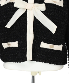 Rirandture(リランドチュール) |〈MARIEBELLEコラボ〉Ribbon tweed Knit