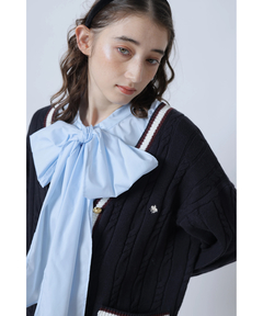 Rirandture(リランドチュール) |〈POLO BCSコラボ〉ケーブルラインカーディガン