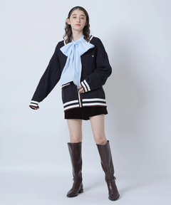 Rirandture(リランドチュール) |〈POLO BCSコラボ〉ケーブルラインカーディガン