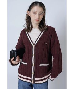 Rirandture(リランドチュール) |〈POLO BCSコラボ〉ケーブルラインカーディガン