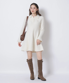 Rirandture(リランドチュール) |〈POLO BCSコラボ〉ポロカラーシャギーミニワンピース