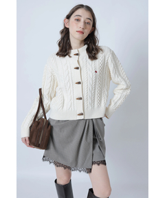 Rirandture(リランドチュール) |〈POLO BCSコラボ〉アイレットハイネックカーディガン