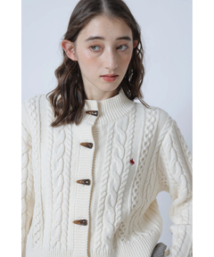 Rirandture(リランドチュール) |〈POLO BCSコラボ〉アイレットハイネックカーディガン