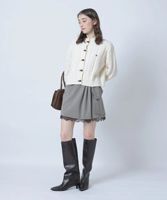 Rirandture(リランドチュール) |〈POLO BCSコラボ〉アイレットハイネックカーディガン