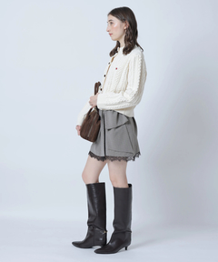 Rirandture(リランドチュール) |〈POLO BCSコラボ〉アイレットハイネックカーディガン