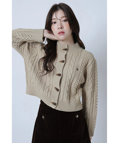 Rirandture(リランドチュール) |〈POLO BCSコラボ〉アイレットハイネックカーディガン