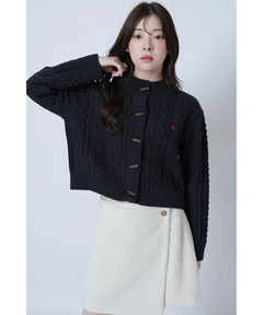 Rirandture(リランドチュール) |〈POLO BCSコラボ〉アイレットハイネックカーディガン
