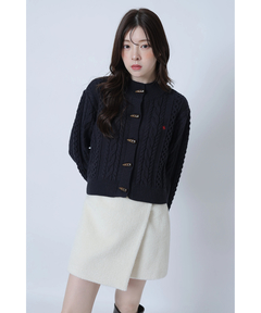 Rirandture(リランドチュール) |〈POLO BCSコラボ〉アイレットハイネックカーディガン