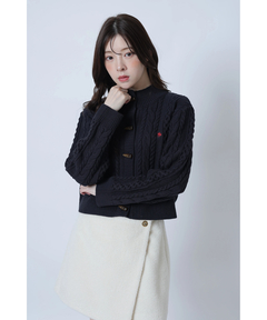 Rirandture(リランドチュール) |〈POLO BCSコラボ〉アイレットハイネックカーディガン