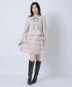 Rirandture(リランドチュール) |《Rirandtureルミネ新宿店限定》ティアードフリルミニドレス