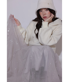 Rirandture(リランドチュール) |Starry veil tulle skirt