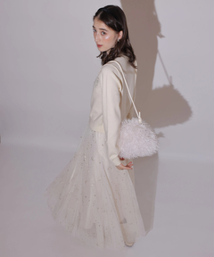 Rirandture(リランドチュール) |Starry veil tulle skirt