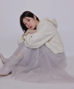 Rirandture(リランドチュール) |Starry veil tulle skirt