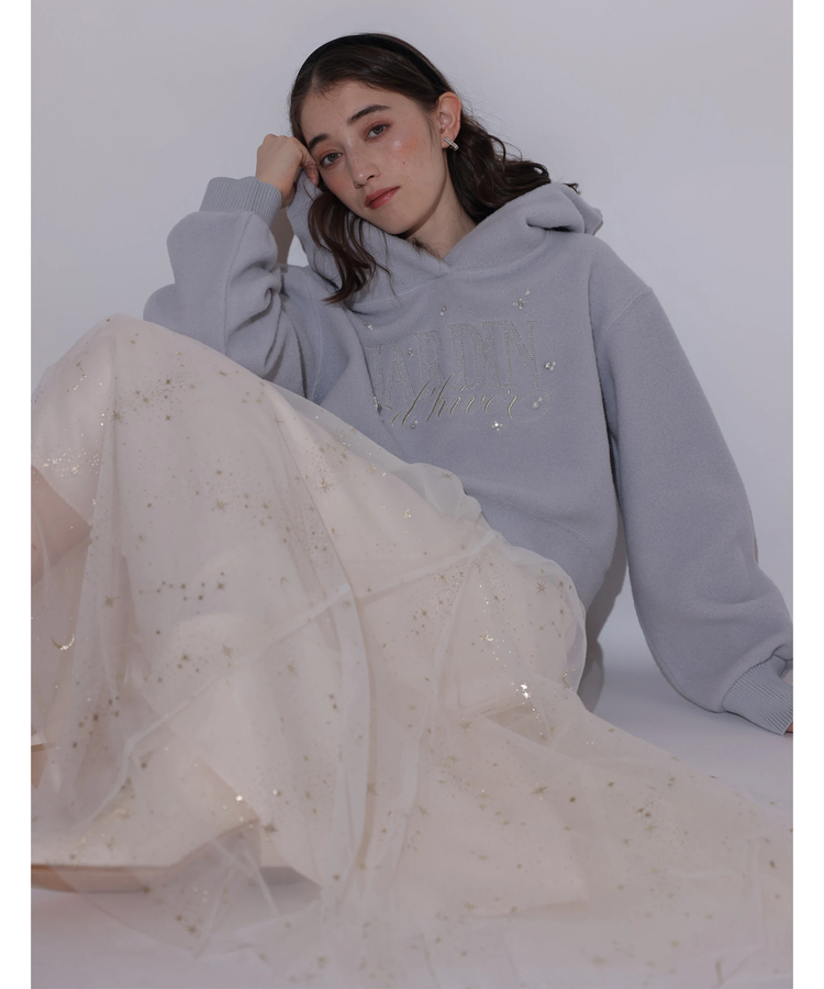 Starry bijou logo hoodie | Tシャツ・カットソー | Rirandture（リ