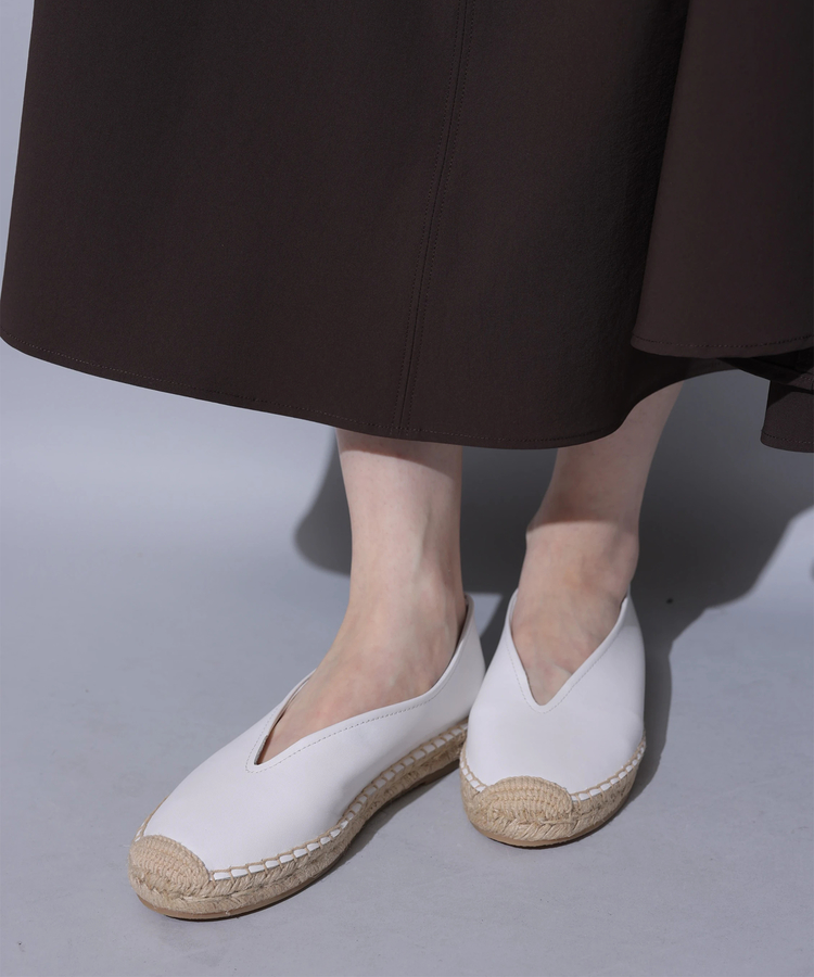 Arpege story select(アルページュストーリーセレクト) |NAYULA Grass square toe espadrille