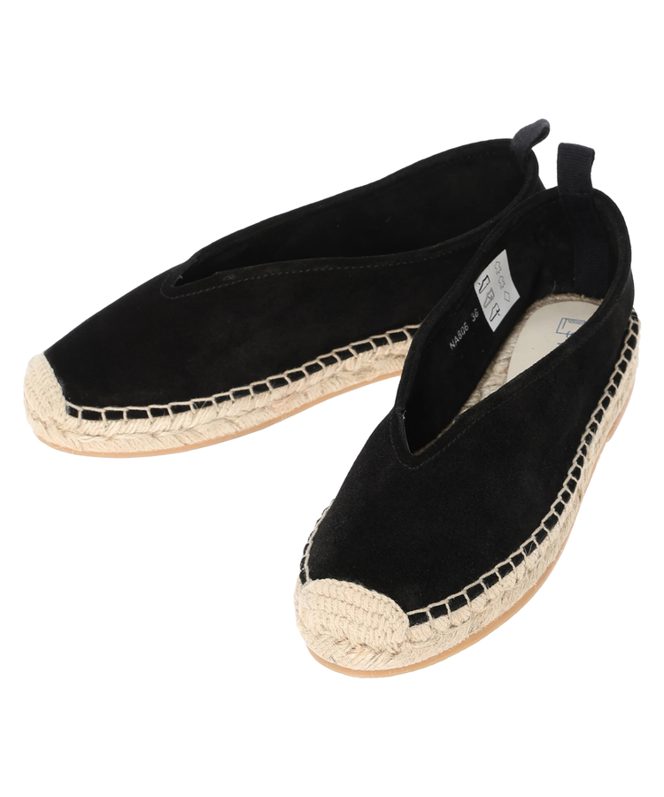 Arpege story アルページュストーリー フラットシューズ サンダル NAYULA Grass square toe espadrille | シューズ/その他