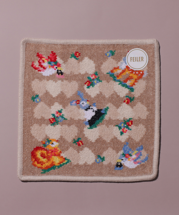 【FEILER×Arpege story】TIPP TAPPハンカチ FEILER×Arpege story】TIPP TAPP HEARTハンカチ | ファッション