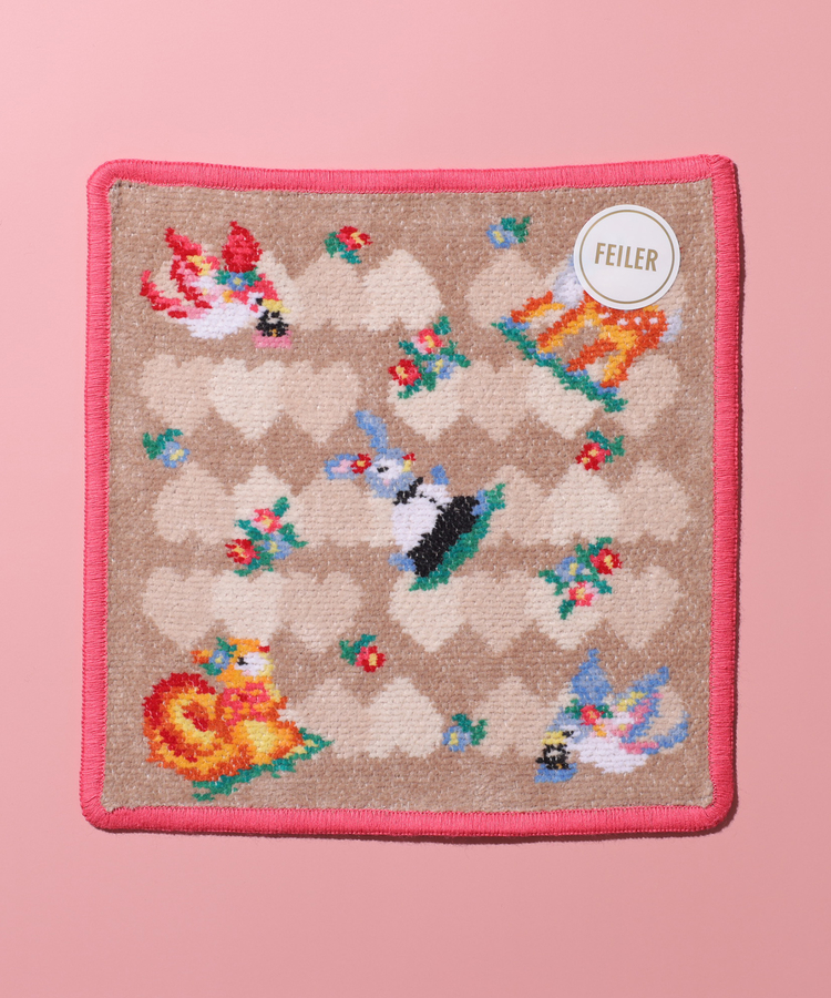 Arpege story select(アルページュストーリーセレクト) |【FEILER×Arpege story】TIPP TAPP HEARTハンカチ