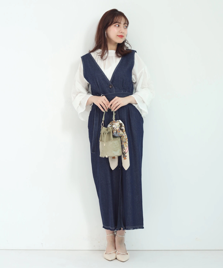 前後2wayvネックジャンスカワンピース ワンピース Mystrada マイストラーダ 公式通販 Arpege Story アルページュストーリー