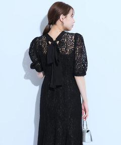 Mystrada(マイストラーダ) |シャンブレーレースマーメイドドレス