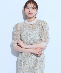 Mystrada(マイストラーダ) |シャンブレーレースマーメイドドレス