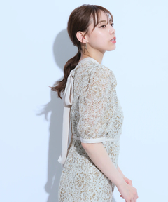 Mystrada(マイストラーダ) |シャンブレーレースマーメイドドレス