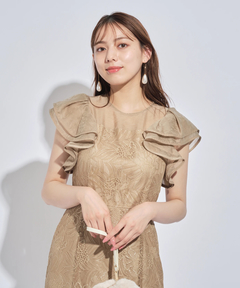 Mystrada(マイストラーダ) |フレアスリーブドレス