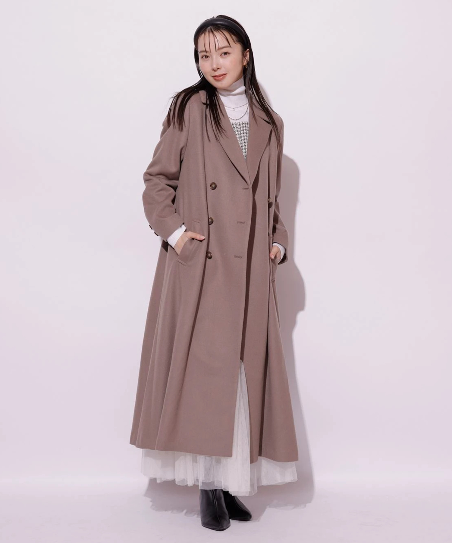 マイストラーダバックボリュームコート　アルページュストーリー バックボリュームコート | コート | Mystrada（マイストラーダ