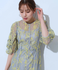 パイピング×レースドレス | ドレス | Mystrada（マイストラーダ