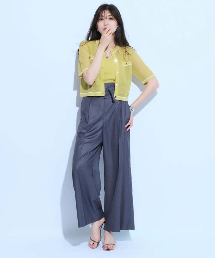 折り返しワイドパンツ | パンツ | Mystrada（マイストラーダ  