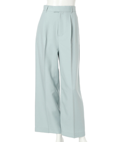 Mystrada(マイストラーダ) |ワンタックストレートパンツ