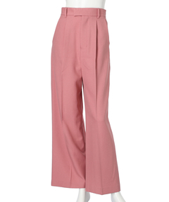 Mystrada(マイストラーダ) |ワンタックストレートパンツ