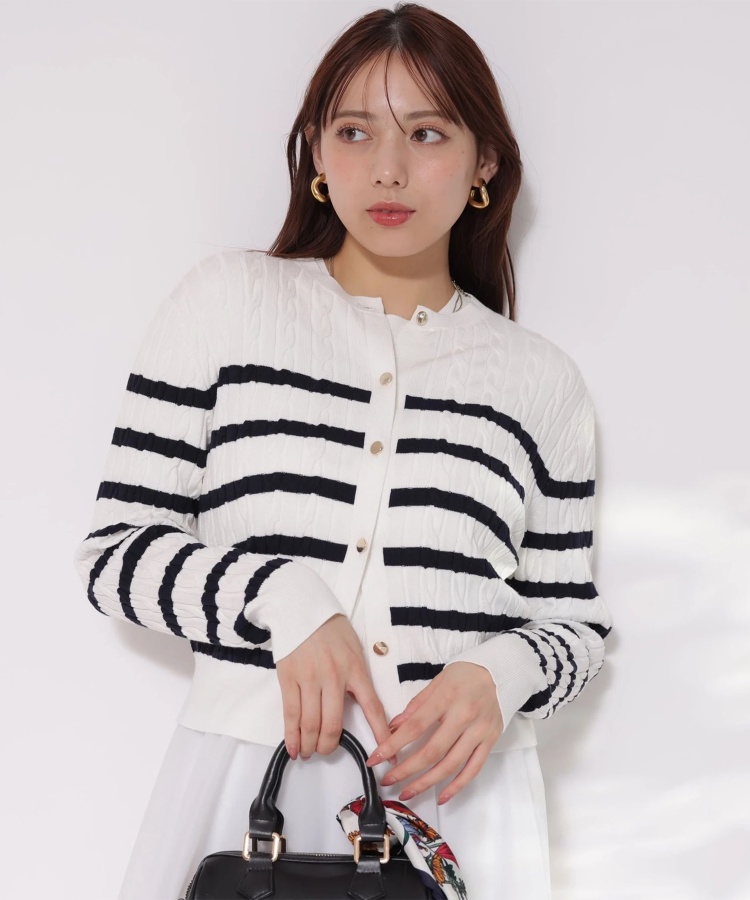 ケーブルニットカーデ | カーデ | Mystrada（マイストラーダ  