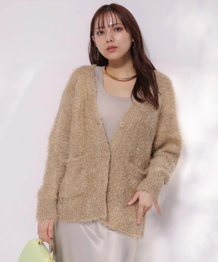 ラメシャギーニットカーディガン | カーデ | Mystrada（マイストラーダ  