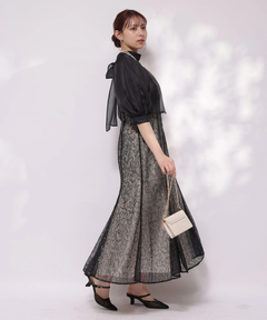 Mystrada(マイストラーダ) |2WAYボレロ付きレースドレス