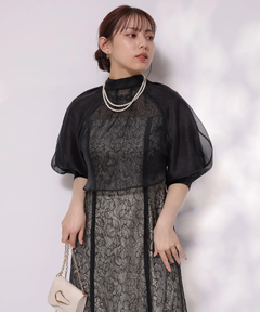 Mystrada(マイストラーダ) |2WAYボレロ付きレースドレス