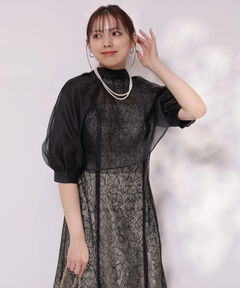 Mystrada(マイストラーダ) |2WAYボレロ付きレースドレス