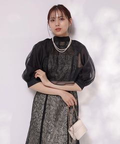 Mystrada(マイストラーダ) |2WAYボレロ付きレースドレス