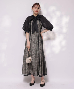 Mystrada(マイストラーダ) |2WAYボレロ付きレースドレス