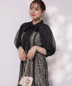 Mystrada(マイストラーダ) |2WAYボレロ付きレースドレス