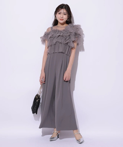 Mystrada(マイストラーダ) |チュールアシメサロペット