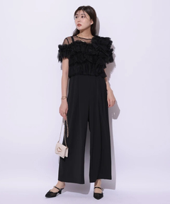 Mystrada(マイストラーダ) |チュールアシメサロペット