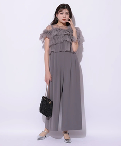 Mystrada(マイストラーダ) |チュールアシメサロペット