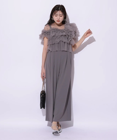 Mystrada(マイストラーダ) |チュールアシメサロペット