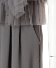 Mystrada(マイストラーダ) |チュールアシメサロペット