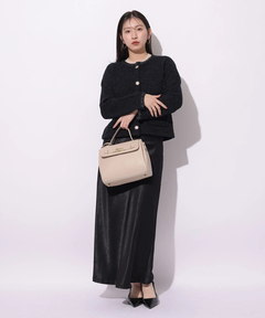 Mystrada(マイストラーダ) |ピーチサテンナロースカート